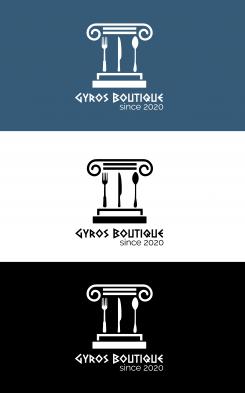 Logo # 1043486 voor Logo Grieks gyros restaurant wedstrijd