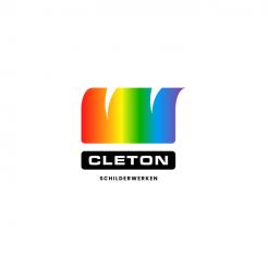 Logo # 1243110 voor Ontwerp een kleurrijke logo voor Cleton Schilderwerken! wedstrijd