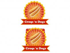 Logo # 148310 voor Zinneprikkelend logo voor Croqs 'n Dogs wedstrijd