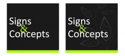 Logo # 113416 voor Signs&Concepts wedstrijd