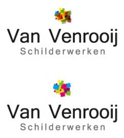 Logo # 121357 voor Een mooi strak en modern logo voor een startend schildersbedrijf wedstrijd