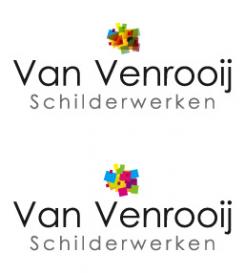 Logo # 121358 voor Een mooi strak en modern logo voor een startend schildersbedrijf wedstrijd