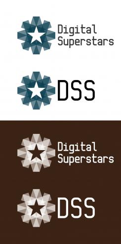 Logo design # 752201 for Design a fresh, modern and fun digital superstars logo for a tech startup company contest