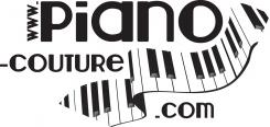 Logo design # 155467 for Piano Couture Logo + header + suitable font en color-lay-out / background for homepage. contest