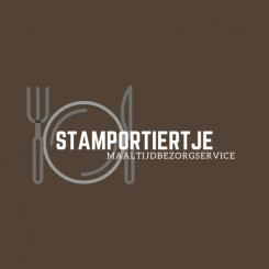 Logo # 1126136 voor Logo voor maaltijd bezorgservice van Cafe ’t Portiertje wedstrijd