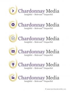 Logo # 290792 voor Ontwerp een clear en fris logo voor Chardonnay Media wedstrijd