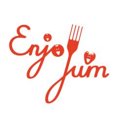 Logo # 340310 voor Logo Enjoyum. A fun, innovate and tasty food company. wedstrijd
