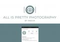 Logo # 829781 voor Logo design voor lifestyle fotograaf: All is Pretty Photography wedstrijd