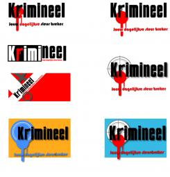 Logo # 586 voor Weblog 'Krimineel' jouw dagelijkse sleur breker - LOGO contest wedstrijd