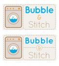 Logo design # 174352 for LOGO FOR A NEW AND TRENDY CHAIN OF DRY CLEAN AND LAUNDRY SHOPS - BUBBEL & STITCH contest