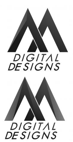 Logo # 565987 voor Ontwerp een strak & stijlvol logo voor de onderneming M-Digitaldesigns wedstrijd