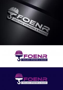 Logo # 1189783 voor Logo voor vacature website  FOENR  freelance machinisten  operators  wedstrijd