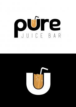 Logo # 655303 voor Ontwerp een modern, strak en trendy logo voor een Juice bar wedstrijd