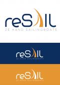 Logo design # 584785 for Logo for RESAIL. A company active in 2e hand sailingboats in Europe. contest