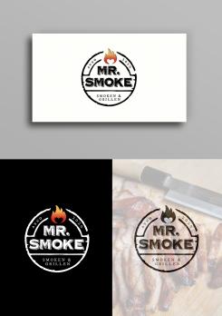 Logo # 1144494 voor Een ruige en stoere BBQ logo en huisstijl wedstrijd