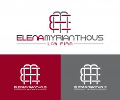 Logo design # 830328 for E Myrianthous Law Firm  contest