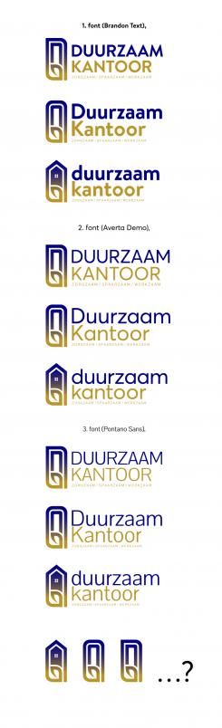 Logo design # 1141127 for Design a logo for our new company ’Duurzaam kantoor be’  sustainable office  contest