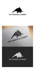Logo design # 1066625 for The Financial Summit   logo with Summit and Bull contest
