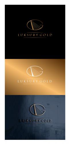 Logo # 1031557 voor Logo voor hairextensions merk Luxury Gold wedstrijd