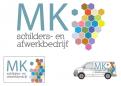 Logo # 486091 voor mk schilders & afwerkingsbedrijf wedstrijd