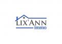 Logo design # 694922 for Lix'Ann immo : real estate agency online within Bordeaux contest
