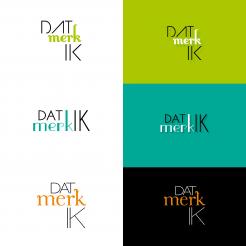 Logo # 557872 voor Woordlogo Dat Merk Ik (keep it simple!) + eenvoudig ontwerp homepage en visitekaart (minimalistisch) wedstrijd