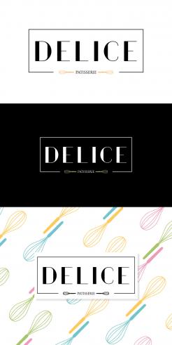 Logo design # 754215 for design of a new thight logo for a starting pastry business. it's name: délice   pâtisserie contest