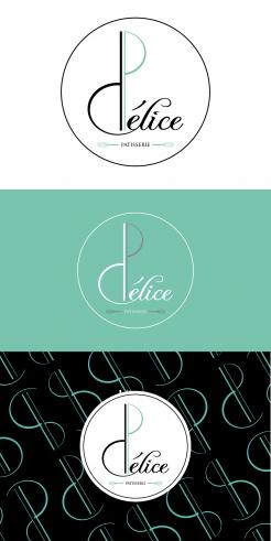 Logo design # 754267 for design of a new thight logo for a starting pastry business. it's name: délice   pâtisserie contest