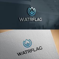 Logo # 1207404 voor logo voor watersportartikelen merk  Watrflag wedstrijd