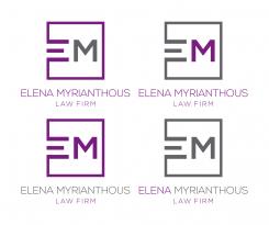 Logo design # 830750 for E Myrianthous Law Firm  contest