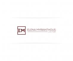 Logo design # 830654 for E Myrianthous Law Firm  contest