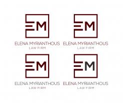 Logo design # 830616 for E Myrianthous Law Firm  contest