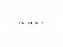 Logo # 554882 voor Woordlogo Dat Merk Ik (keep it simple!) + eenvoudig ontwerp homepage en visitekaart (minimalistisch) wedstrijd