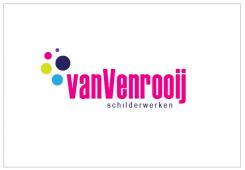 Logo # 124670 voor Een mooi strak en modern logo voor een startend schildersbedrijf wedstrijd