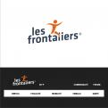 Logo design # 892496 for We want to make the graphic redesign of our logo, lesfrontaliers.lu contest