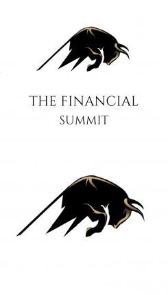 Logo design # 1062891 for The Financial Summit   logo with Summit and Bull contest