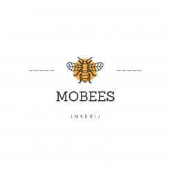 Logo # 1016978 voor Logo voor imkerij MoBees wedstrijd