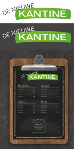 Logo design # 1154756 for Design a logo for vegan restaurant   catering ’De Nieuwe Kantine’ contest