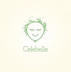 Logo # 1022545 voor Logo voor Celebell  Celebrate Well  Jong en hip bedrijf voor babyshowers en kinderfeesten met een ecologisch randje wedstrijd
