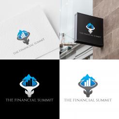 Logo design # 1062933 for The Financial Summit   logo with Summit and Bull contest