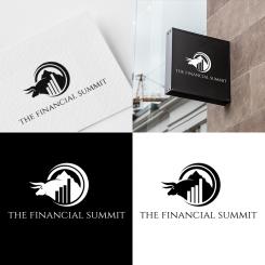 Logo design # 1063336 for The Financial Summit   logo with Summit and Bull contest