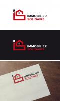 Logo design # 1166607 for Logo for  Immobilier Solidaire    The real estate agency that supports those who need it contest