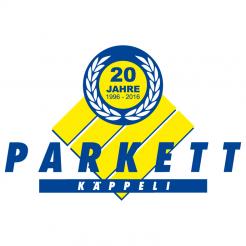 Logo  # 564124 für Jubiläumslogo, 20 Jahre (1996 - 2016), PARKETT KÄPPELI GmbH, Parkett- und Bodenbeläge Wettbewerb
