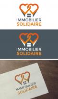 Logo design # 1170157 for Logo for  Immobilier Solidaire    The real estate agency that supports those who need it contest