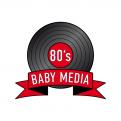 Logo design # 584013 for Create a vintage, retro, media related logo for 80's Baby Media contest