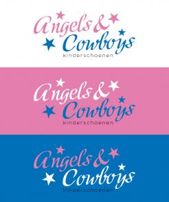 Logo # 564868 voor Angels & Cowboys logo voor nieuw kinderschoenen merk wedstrijd