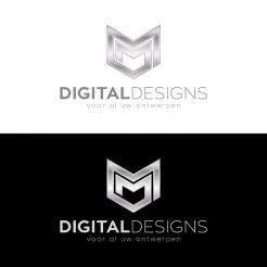 Logo # 566282 voor Ontwerp een strak & stijlvol logo voor de onderneming M-Digitaldesigns wedstrijd