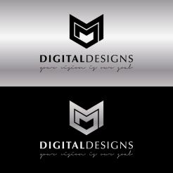 Logo # 569092 voor Ontwerp een strak & stijlvol logo voor de onderneming M-Digitaldesigns wedstrijd