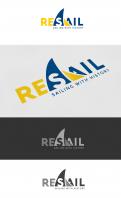 Logo design # 586709 for Logo for RESAIL. A company active in 2e hand sailingboats in Europe. contest