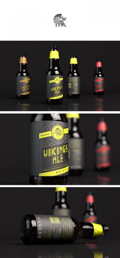 Logo design # 901348 for craft beer label / visual identity / flyer / coasters contest
